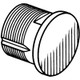 Dummy Mortise Cylinder Aluminum - 1311AL Dummy Mortise Cylinder Aluminum - 1311AL